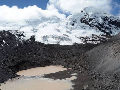 Pérdida de hielo del volcán Antisana, en Ecuador. 