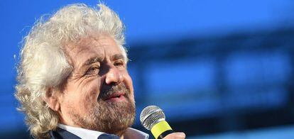 El líder del Movimiento Cinco Estrella, Beppe Grillo.
