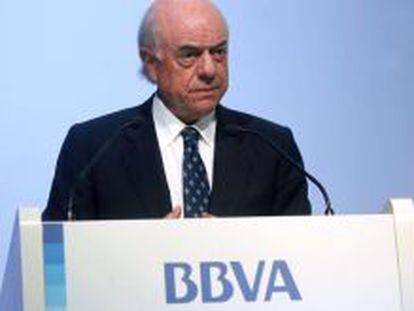 El presidente del BBVA, Francisco Gonz&aacute;lez. 