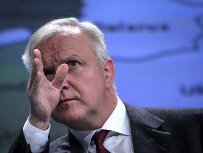 El vicepresidente y comisario de Econom&iacute;a, Olli Rehn.