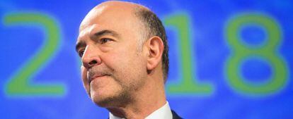 El comisario europeo de Asuntos Econ&oacute;micos y Financieros, Pierre Moscovici.