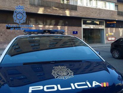 Imagen de archivo de un vehículo policial en Navarra.