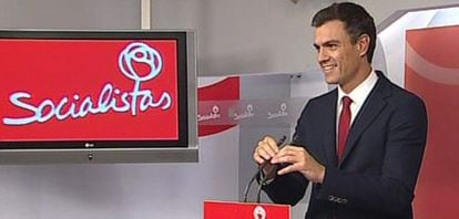 El secretario general del PSOE, Pedro Sánchez.