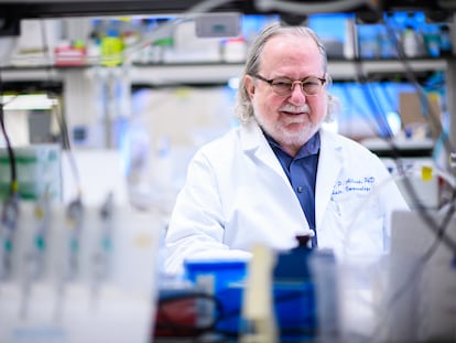 El inmunólogo James Allison en el Centro de Cáncer MD Anderson en Houston (Texas, EE UU).