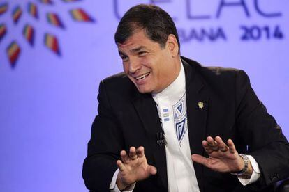 El presidente de Ecuador, Rafael Correa.