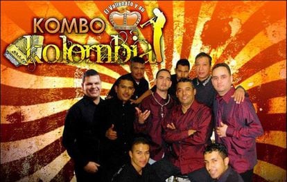 Imagen de un disco de Kombo Kolombia.