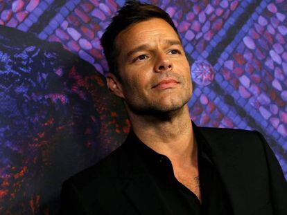 Ricky Martin, en el estreno de 'American Crime Story: El asesinato de Gianni Versace' y tráiler de la serie.