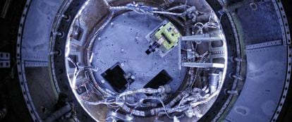 Las misiones de la NASA como la que puede verse en la exposición que se inaugura hoy, transportaron los primeros seres vivos al espacio.