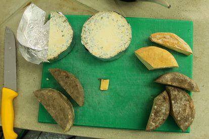  Despliegue de quesos en la quesería / EL COMIDISTA