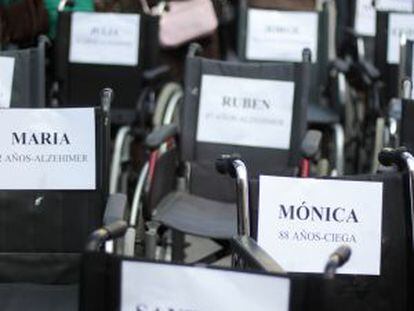 El sector de la dependencia se concentró en noviembre por las deudas de la Administración.