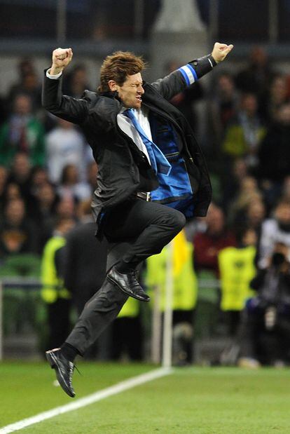 El entrenador del Oporto, Andres Villas-Boas, ha guíado al Oporto a su primer título europeo desde que en 2004 conquistara la Copa de Europa con José Mourinho como técnico.