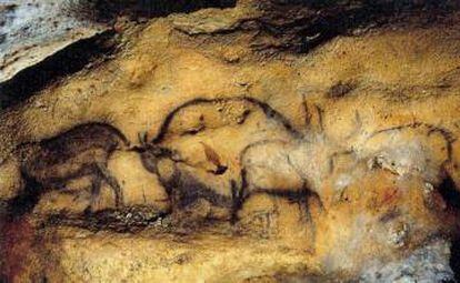 Pinturas en la cueva de Font-de-Gaume.