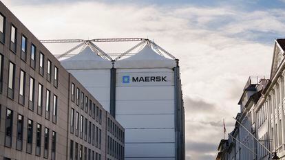 La sede de Maersk en Copenhague, Dinamarca