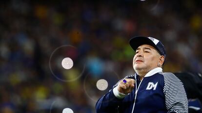 Diego Armando Maradona, el pasado marzo en Buenos Aires.