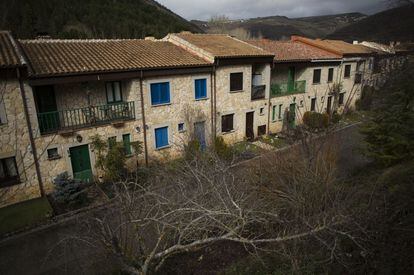 Valle de Sedano vive del turismo. Muchos vascos tienen aquí viviendas que utilizan en verano y los fines de semana.