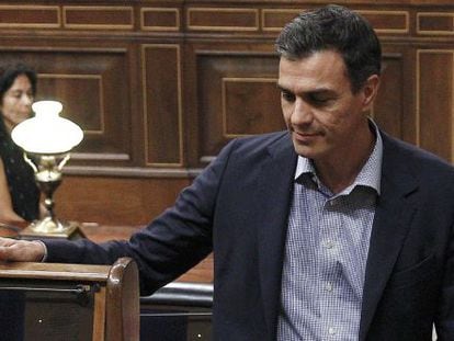 El líder del PSOE, Pedro Sánchez.