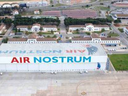 Instalaciones de Air Nostrum.