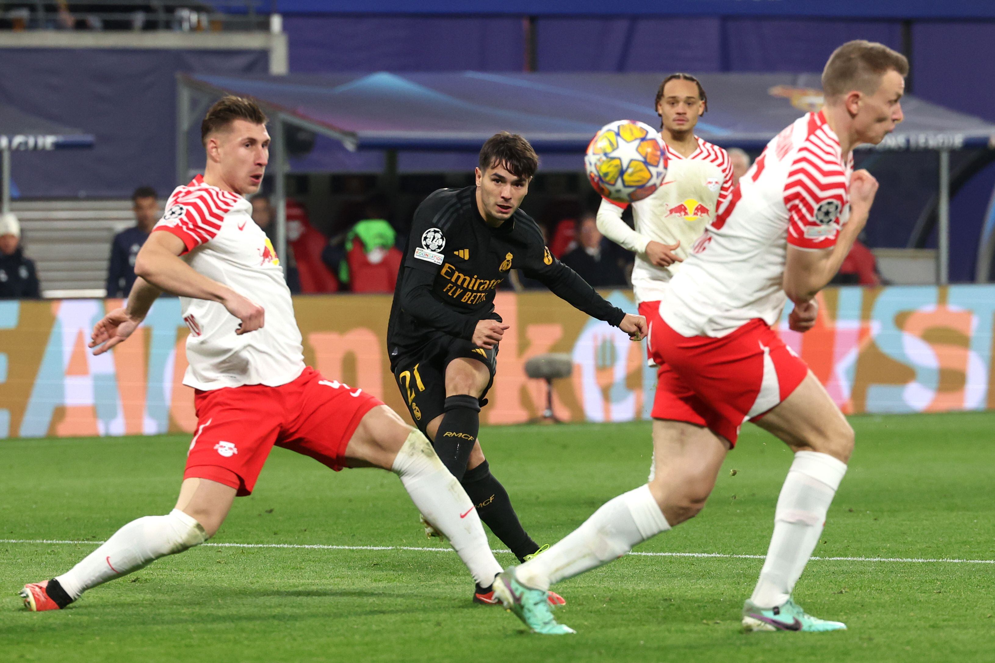 Brahim dispara para adelantar al Madrid