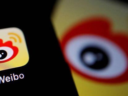 Logo de Weibo, el llamado Twitter chino.