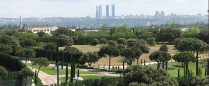 Vistas desde La Finca, en Pozuelo de Alarcón.