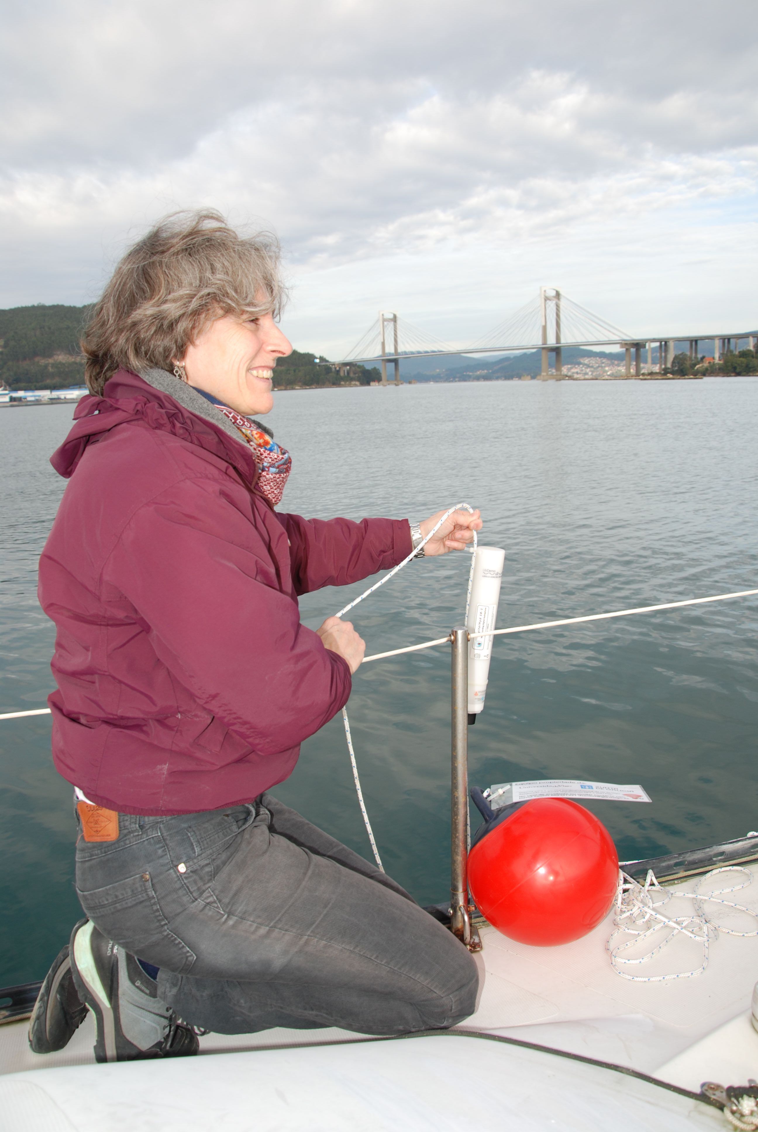 La profesora Torres-Guijarro, “pesca” ruidos submarinos de origen antropocéntrico y los visualiza en una aplicación.