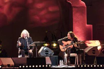 Concierto de José Mercé y Tomatito el pasado sábado en Fez, en junio de 2019.