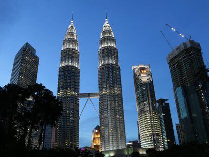 Las Torres Petronas. Las Gemelas de Kuala Lumpur