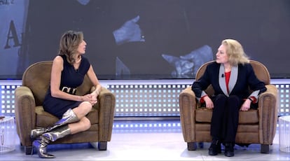 Paz Padilla y Mayra Gómez Kemp, en 'Sálvame'.