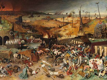 'El triunfo de la muerte' (1562), de Pieter Brueghel el Viejo.