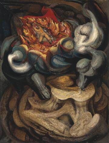 'Nueva resurrección' (1946), de Jose Alfredo Siqueiros.