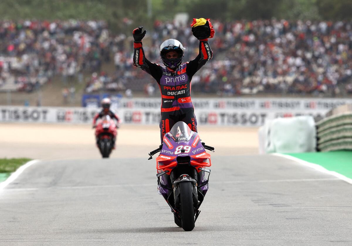 MotoGP: Martín Arrolla, Márquez y Bagnaia chocan y Acosta sube al podio en un trepidante GP de Portugal |  Motociclismo |  Deportar