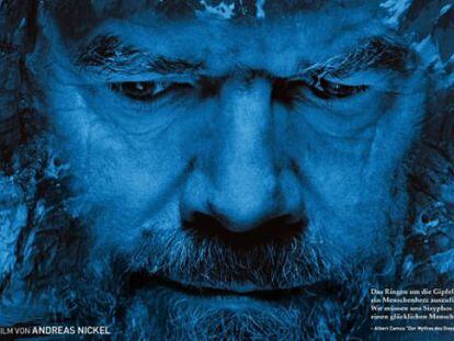 Fragmento del cartel de la película sobre Messner.