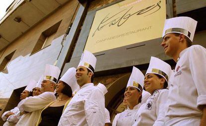 Regina Santamaria presenta la nueva etapa del restaurante Can Fabes en Sant Celoni