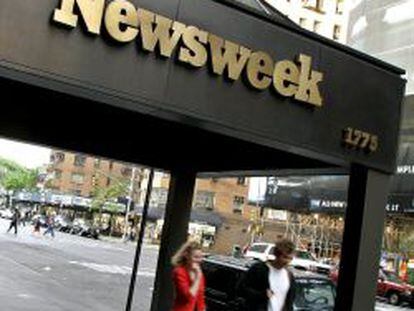 Sede de la revista Newsweek en Nueva York (Estados Unidos). 