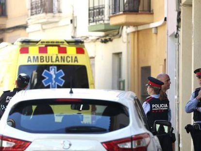 Imagen del domicilio del mosso d'esquadra en Sant Feliu de Llobregat que asesinó a su mujer. A.Garcia