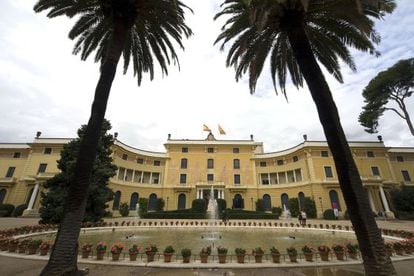 Palacio de Pedralbes, sede de la Unión por el Mediterráneo.