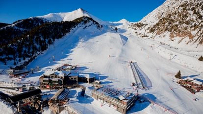 Vista de la estación andorrana de Pal Arinsal, una de las que conforman el nuevo dominio esquiable Grandvalira Resort.