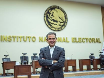 Lorenzo Córdova, consejero presidente del Instituto Nacional Electoral (INE), el pasado 30 de diciembre.