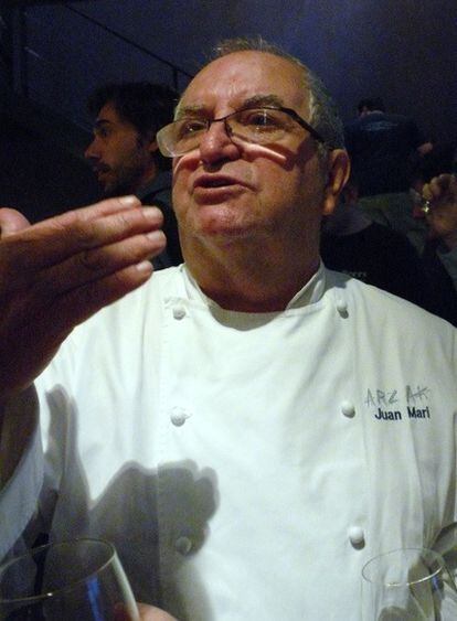 El cocinero vasco Juan Mari Arzak.