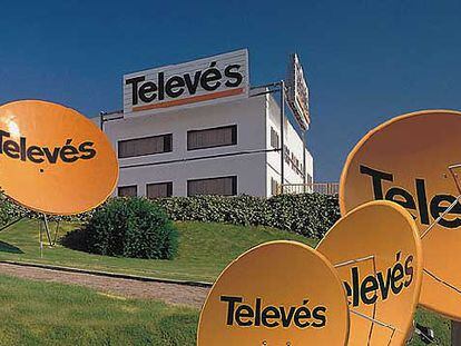 Exterior de la planta de Televés en Santiago de Compostela.