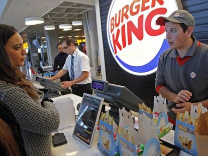 Un establiment de Burger King, en una imatge d'arxiu.