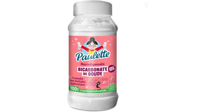 Bicarbonato de sodio para limpiar sartenes de la marca Paulette