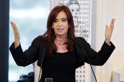 La presidenta de Argentina, Cristina Fern&aacute;ndez de Kirchner.