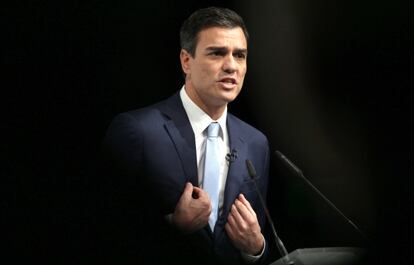 El secretario general del PSOE, Pedro Sanchez.