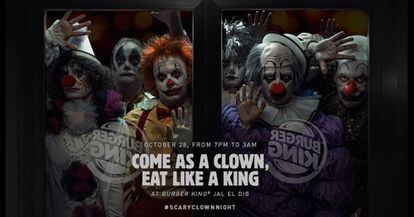 Una imagen del anuncio de Burger King ganador.