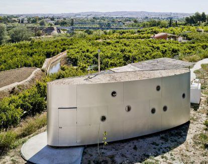 &#039;Machine-home&#039;, casa hecha por Ad-Hoc con materiales prefabricados.