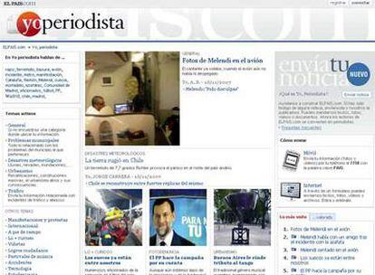 Imagen de la portada del espacio de periodismo ciudadano de ELPAÍS.com.