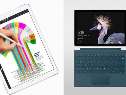 Comparativa iPad Pro vs Surface