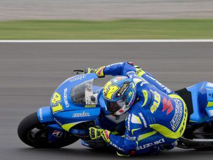 Aleix Espargar&oacute;, en el circuito de Termas de R&iacute;o Hondo.