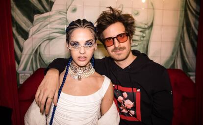 Sita Abellán e Ignasi Monreal